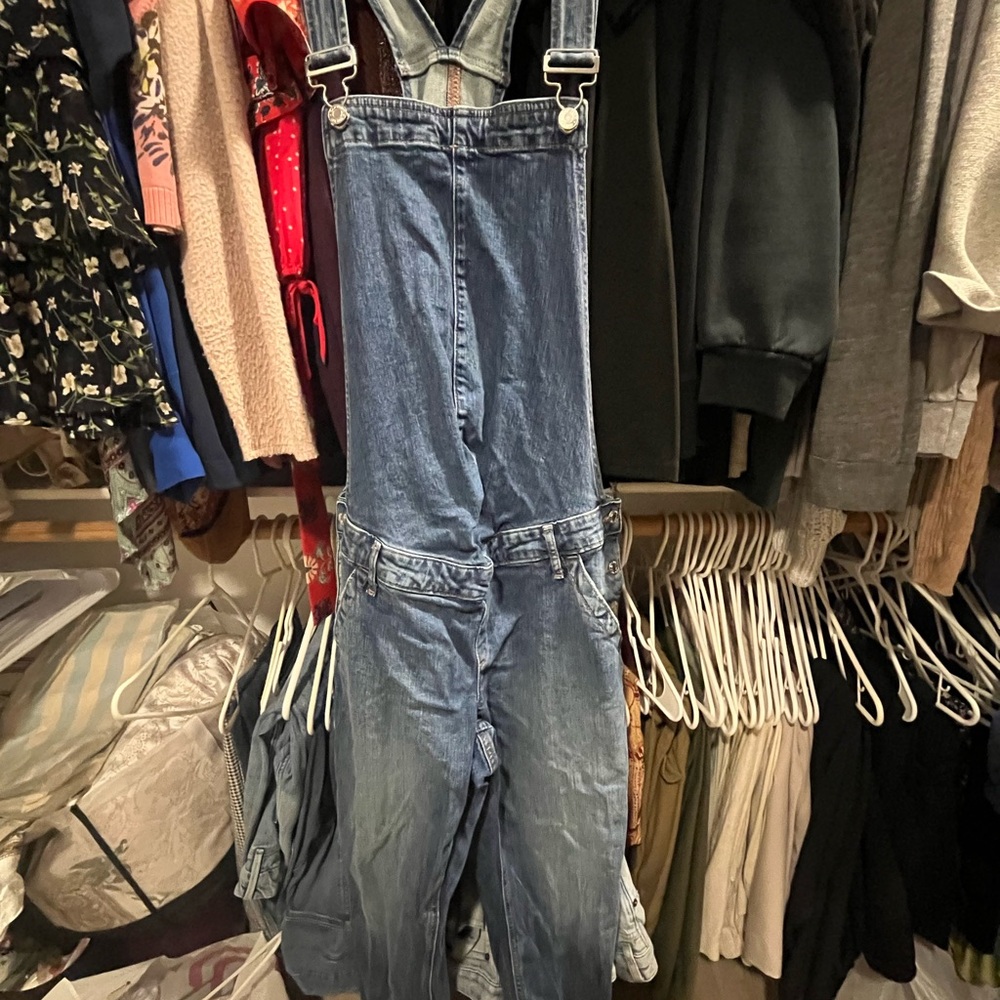 GAP Light Blue Denim Overalls